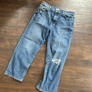 Hudson ankle straight jeans